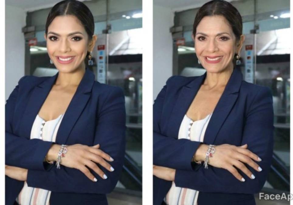 Loren Marcadal, presentadora de Las Mañanas del Cinco (TVC).