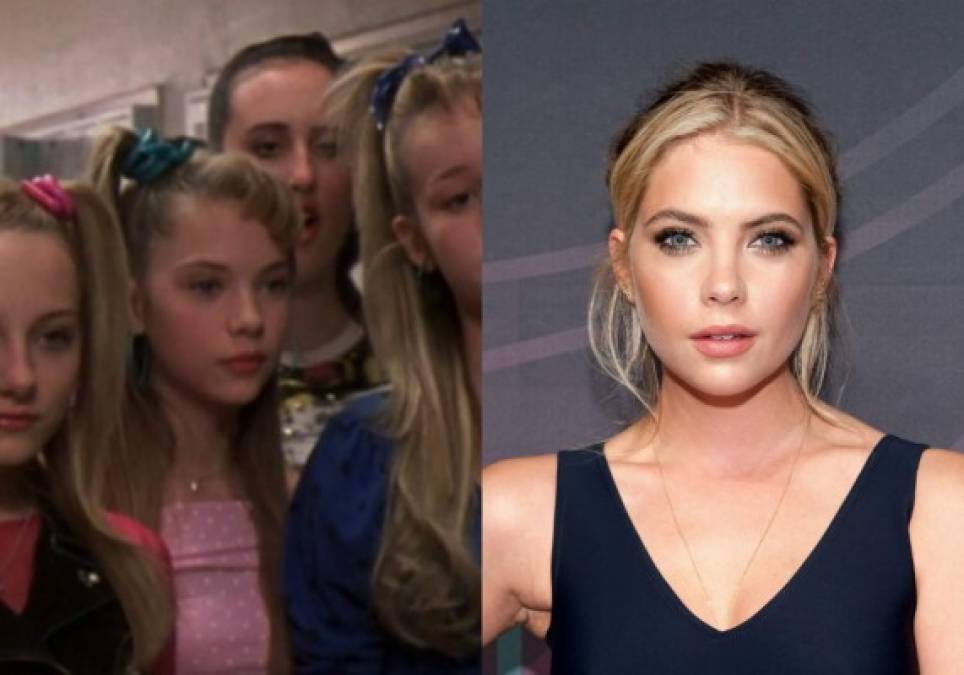 Ashley Benson<br/><br/>La belleza rubia fue una de las seis chicas pesadas que hostigaban a Jenna Rink en la secundaria (Christa B. Allen).