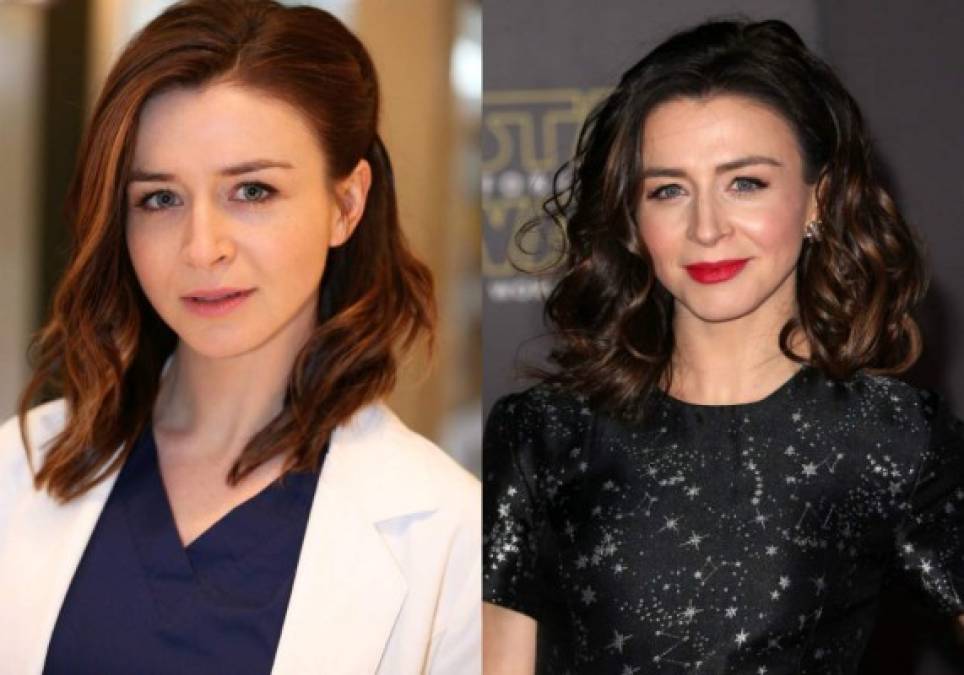 Caterina Scorsone (Dra. Amelia Shepherd) años en el show 2010–presente.<br/><br/>El personaje de Scorone inició en Private Practice (2010-2013), tuvo apariciones desde entonces en la serie, pero fue hasta 2014 cuando fue introducida como un personaje recurrente en la trama de Grey´s.