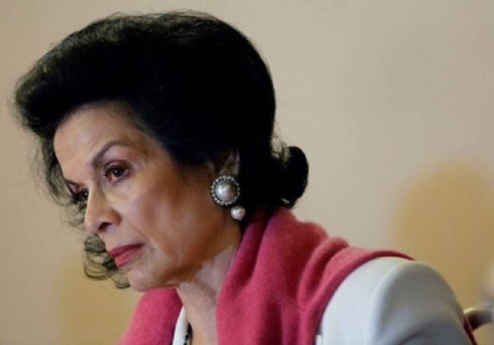 Nicaraguan celebrity and human rights advocate Bianca Jagger, speaks during the release of an Amnesty International's report on the repression measures used by Nicaraguan security forces during clashes with students, in Managua on May 29, 2018. / AFP PHOTO / INTI OCON