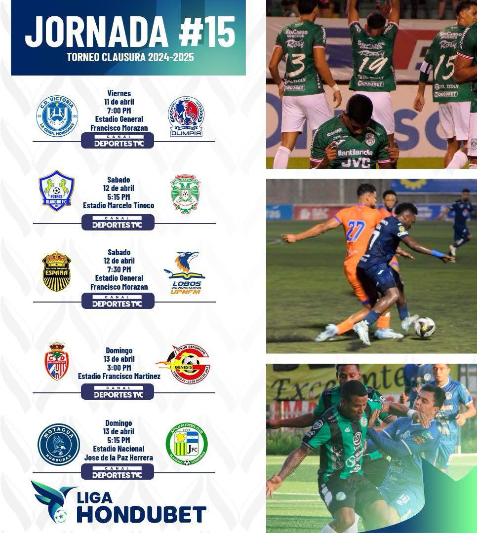 Jornada 15 de la Liga Nacional: Victoria se muda a San Pedro ante Olimpia