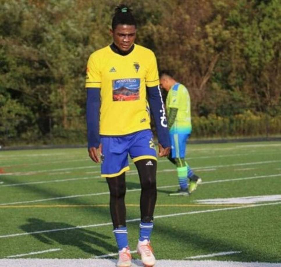 Harlinton Gutiérrez: El defensor hondureño jugó en la Liga Nacional en el Real España y Real Sociedad, hoy se encuentra en Estados Unidos.