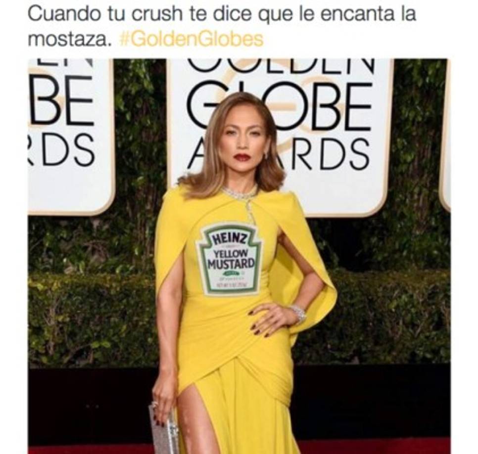 El vestido de Jennifer López fue ampliamente criticado.