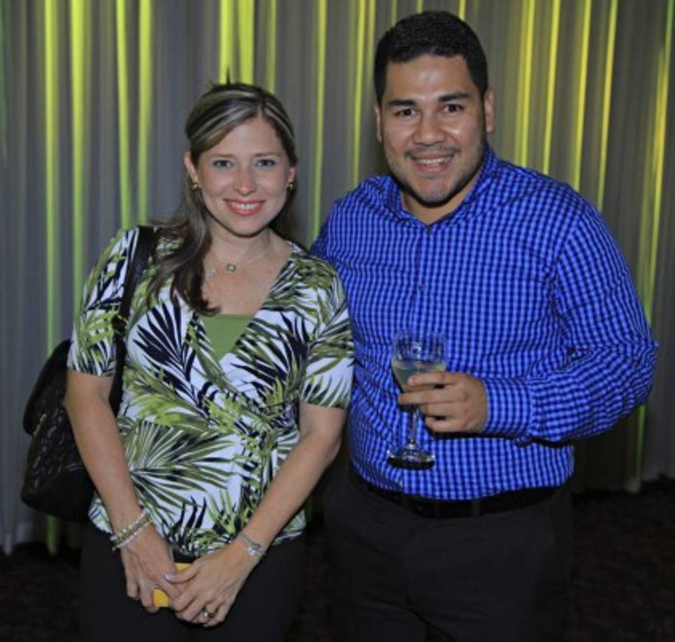 Melissa Canahuati y Francisco Ortez