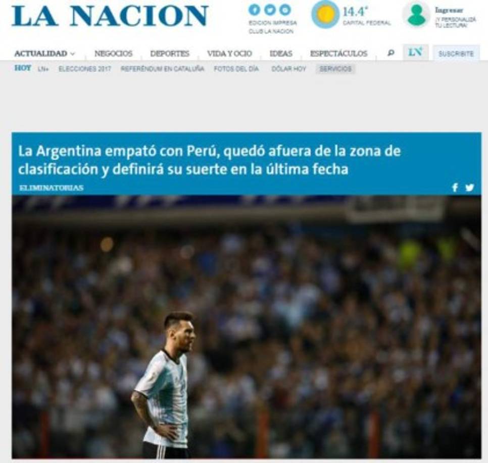 La Nación Argentina.