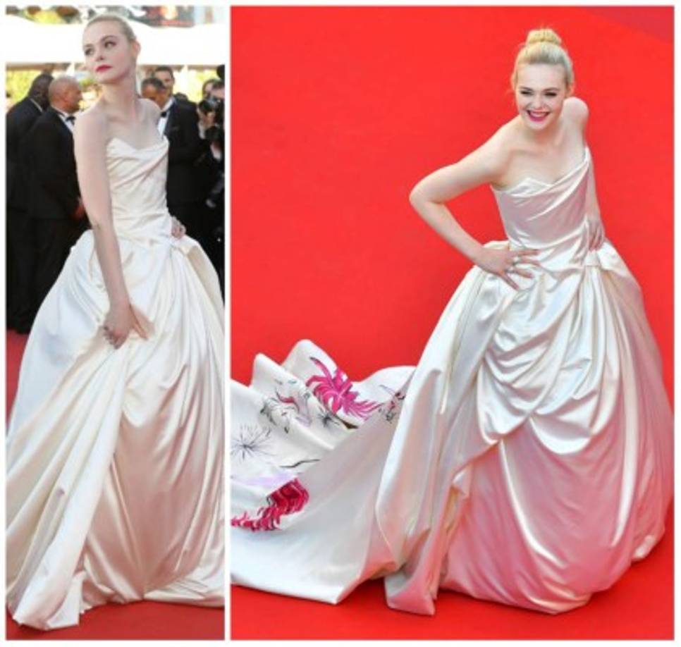 La actriz Elle Fanning.