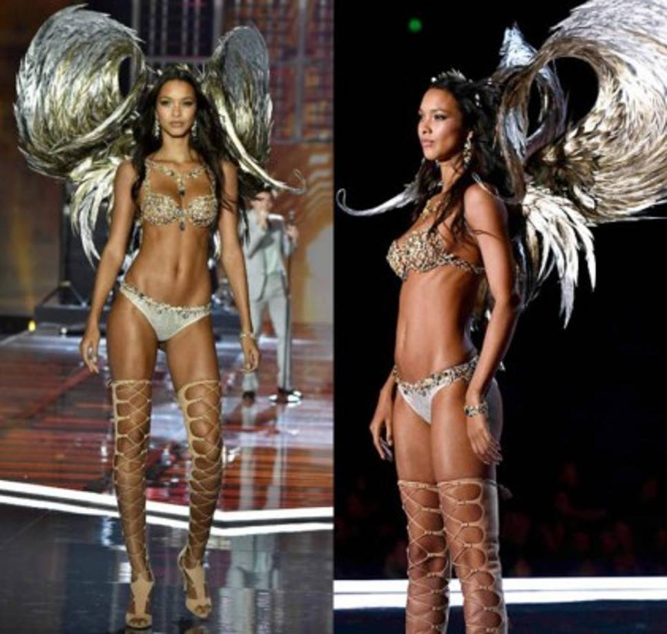 Este año Lais Ribeiro se presentó en la pasarela de Victoria's Secret Fashion Show luciendo el esperado Fantasy Bra de oro valorado en $ 2 millones.<br/>