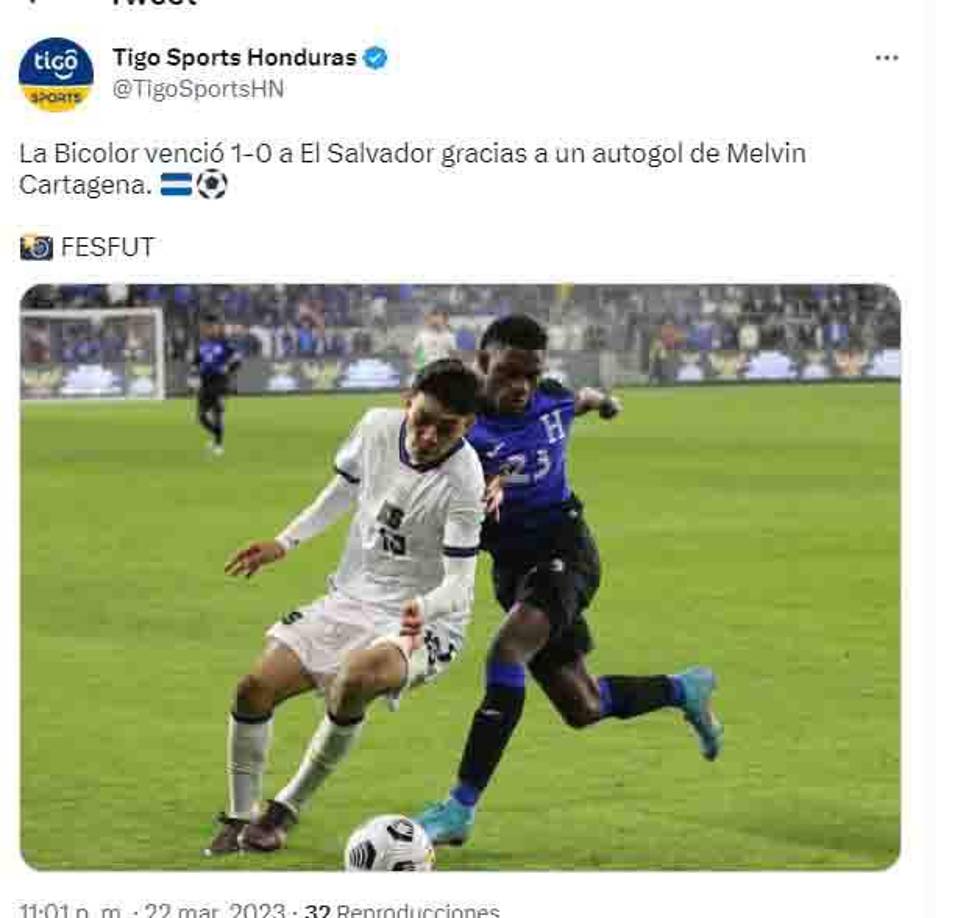 Tigo Sports de Honduras.