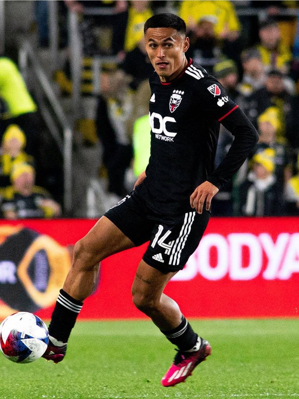 Andy Najar fue el único de los hondureños que jugó los 90 minutos.