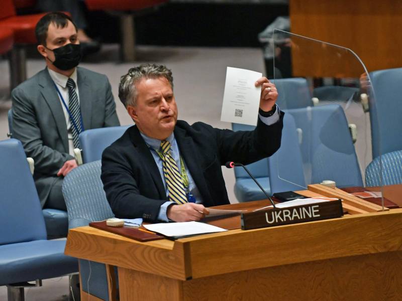 Sergiy Kyslytsya, embajador de Ucrania en la ONU.
