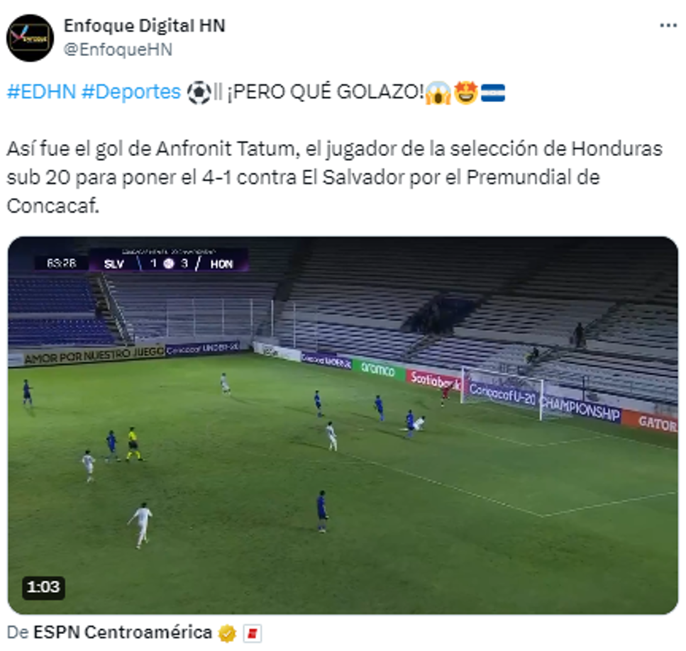 Premundial: Prensa reacciona tras goleada de Honduras y revuelo por golazo