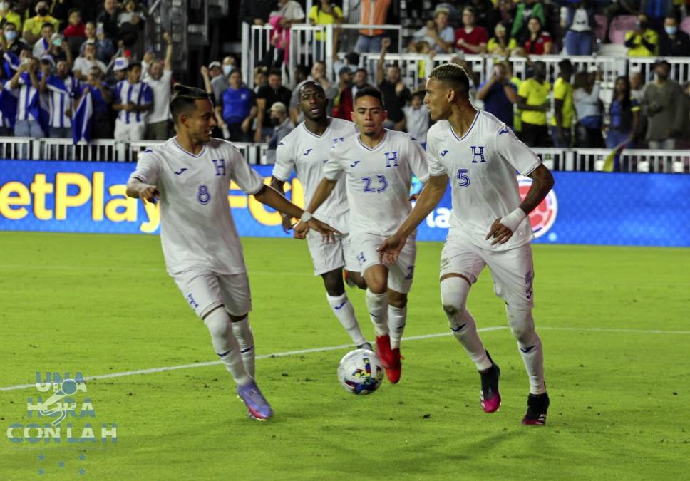 Kervin Arriaga marcó el empate de Honduras con un lanzamiento de penal.