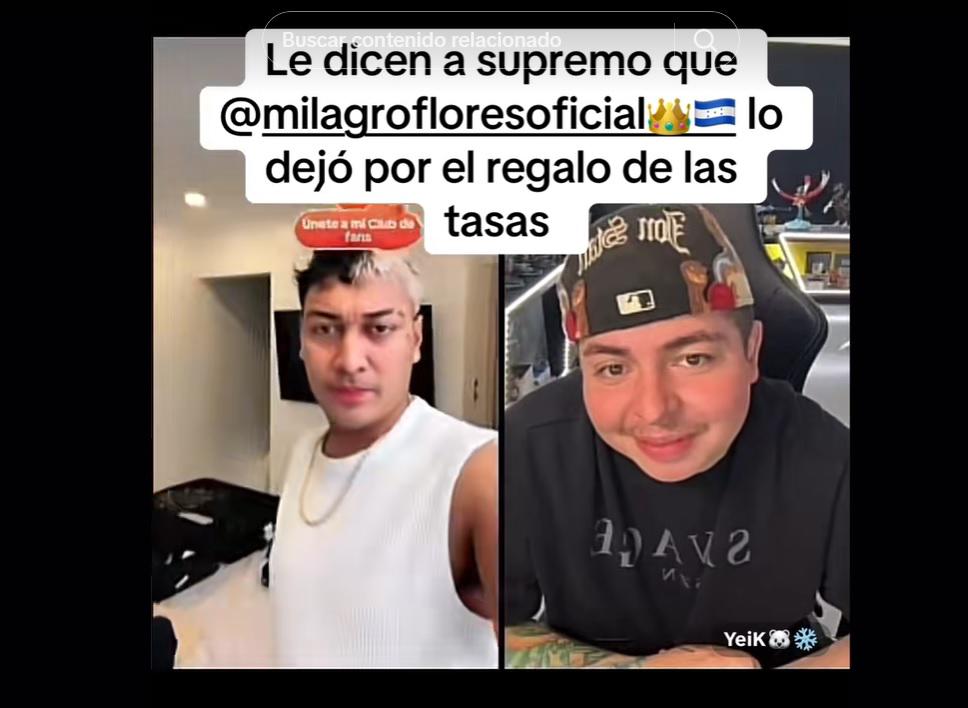¿Fue por las tazas?: El comentario de Yeik a Supremo sobre su ruptura