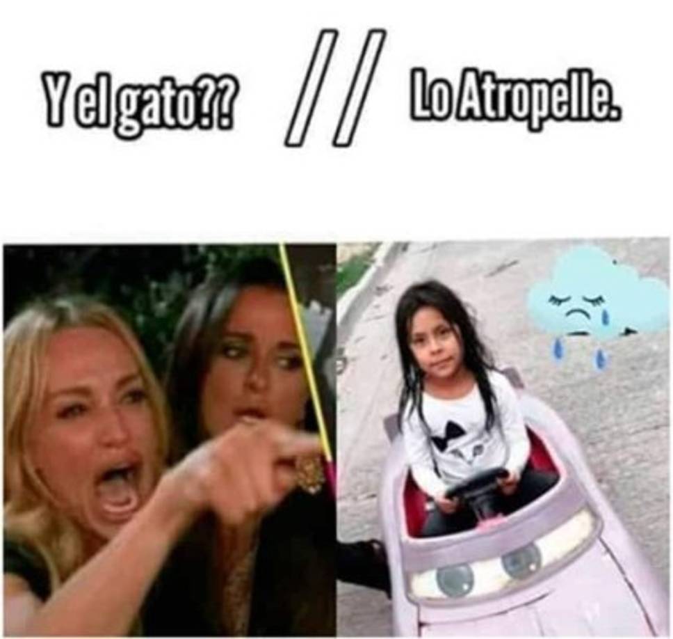 Las redes sociales no perdonaron a la niña que hizo viral por el video del accidente.