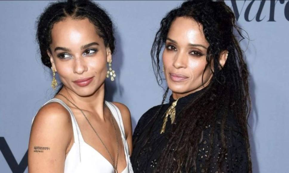 Zoe Kravitz y Lisa Bonet <br/>