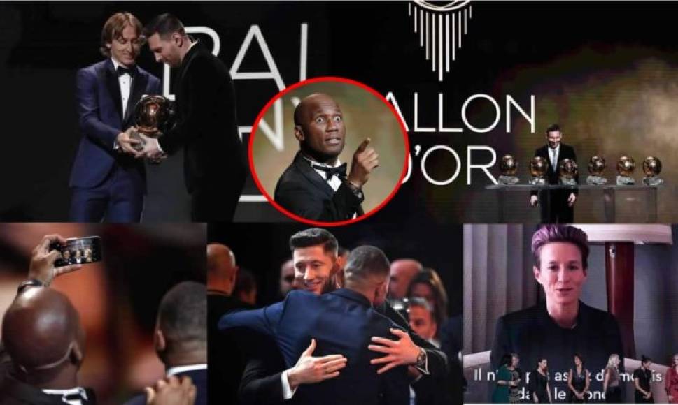 Las imágenes de la ceremonia del Balón de Oro 2019 que coronó a Lionel Messi como el mejor jugador del mundo en 2019. Muchas curiosidades en la gala en París.