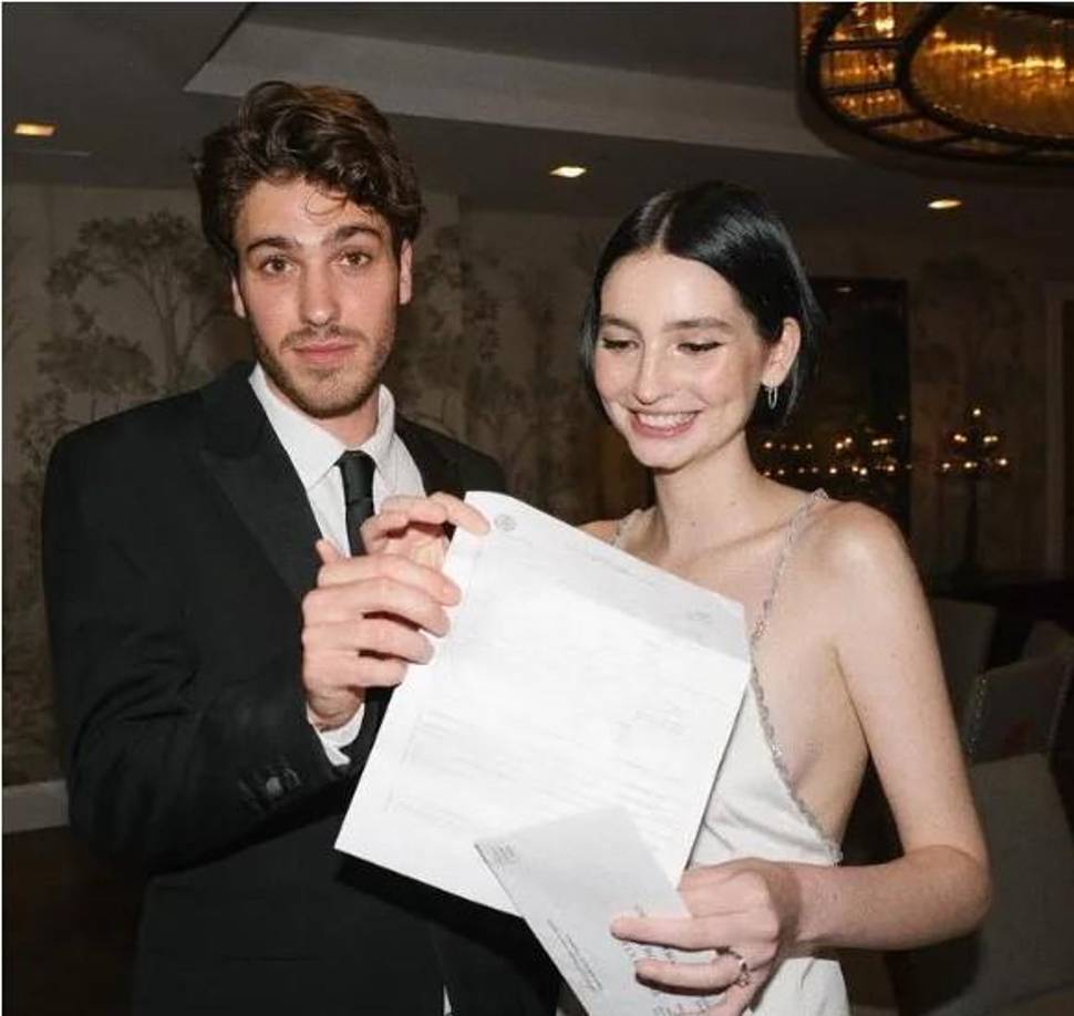 Meadow Walker contrajo matrimonio con su novio, el actor Louis Thornton-Allan el año pasado.