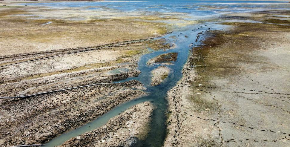 El mítico río Éufrates se está secando
