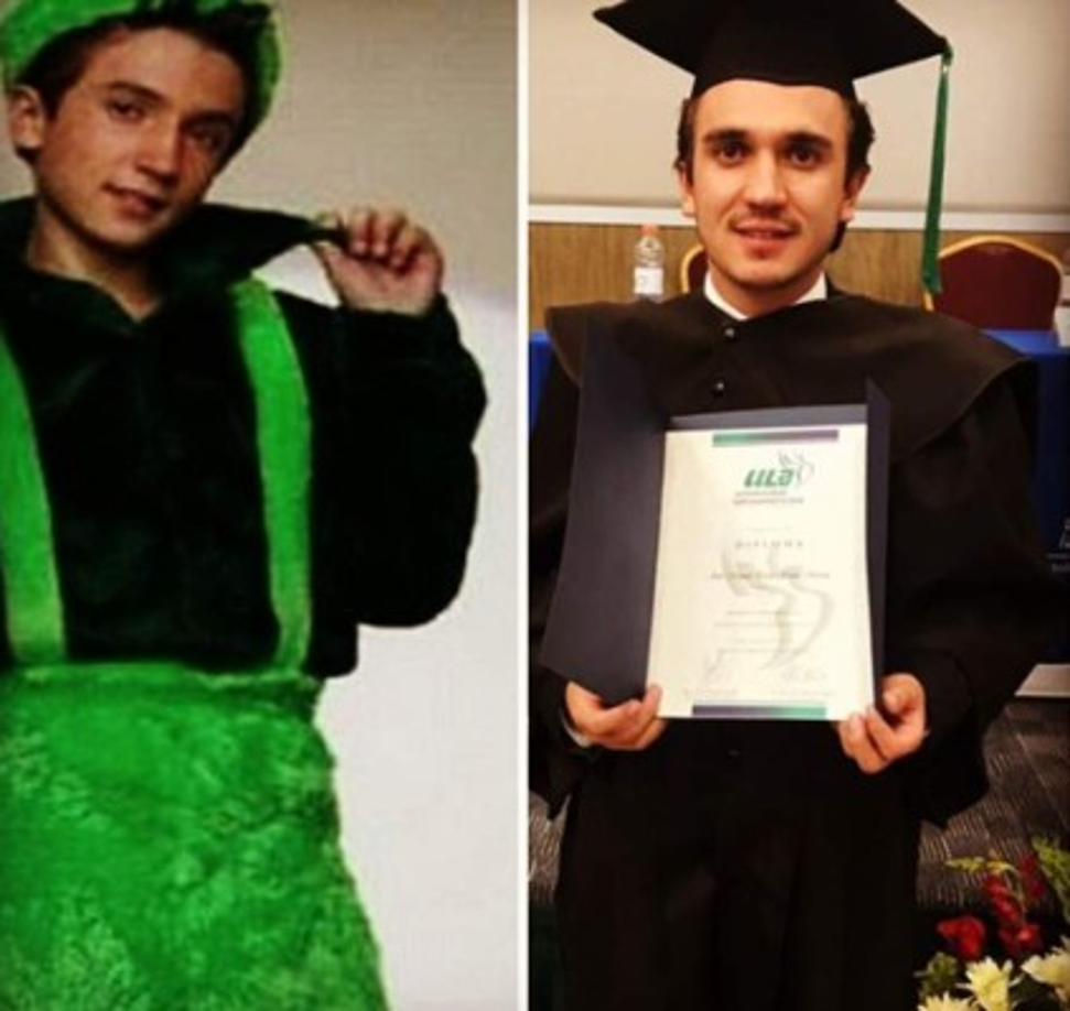 Miguel Pérez no solo se quedó con su carrera artística, el actor también ingresó a la universidad para cursar una carrera, y en enero de este año anunció que era hora maestro en administración y gestión de proyectos.