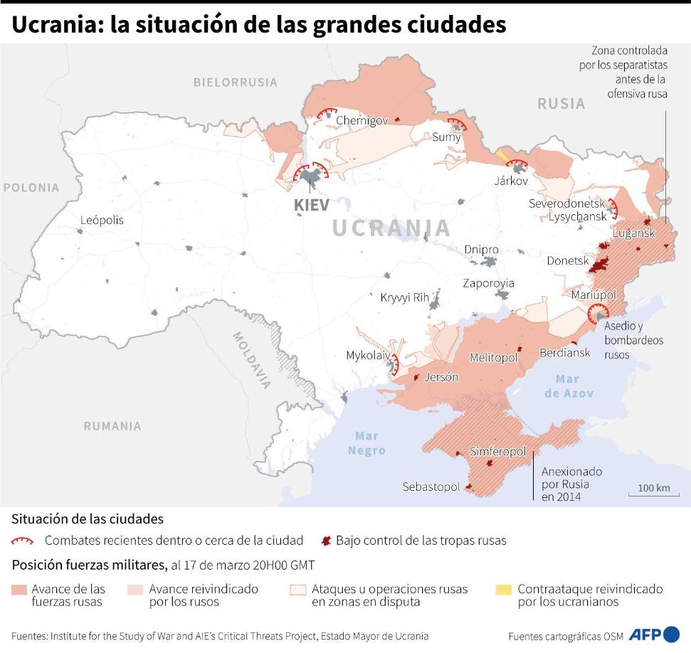 Putin recurre a los poderosos misiles hipersónicos para recrudecer ofensiva en Ucrania