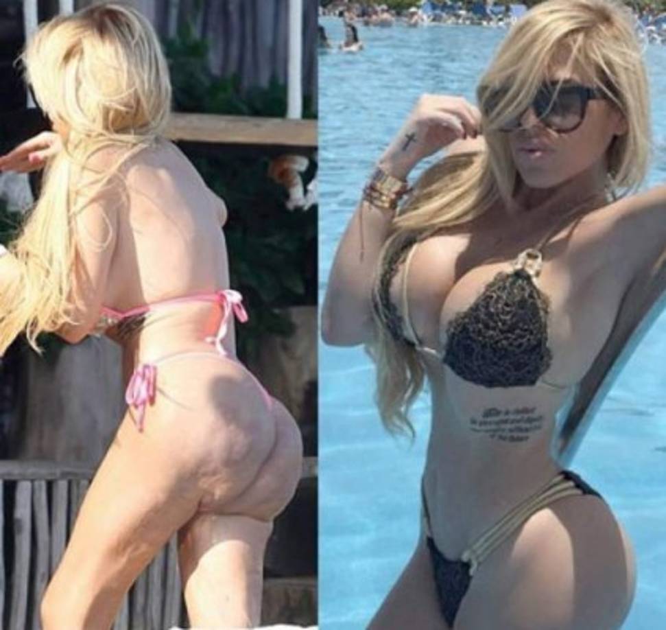 Esta foto fue revelada por una revista mexicana.