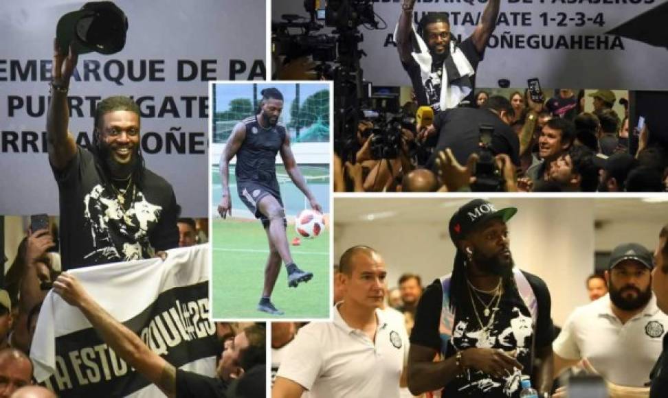 Una multitud de fanáticos del Olimpia de Paraguay recibió este viernes al delantero togolés Emmanuel Adebayor, ex Real Madrid y ex Manchester City entre otros, a su arribo al aeropuerto internacional de Asunción para incorporarse al club tetracampeón del fútbol paraguayo, con miras a su participación en la Copa Libertadores 2020.