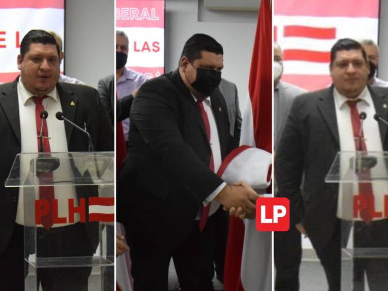 José Gaído, diputado suplente que fue suspendido del Partido Anticorrupción (PAC), se sumó en las últimas horas a las filas del Partido Liberal de Honduras (PLH).