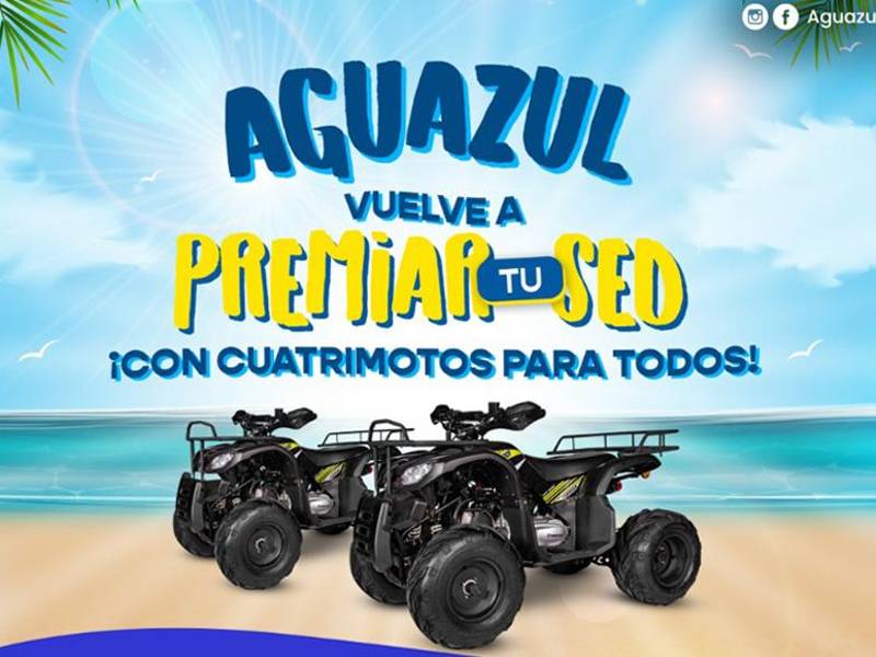 Aguazul premia la preferencia de los hondureños con esta promoción de verano.