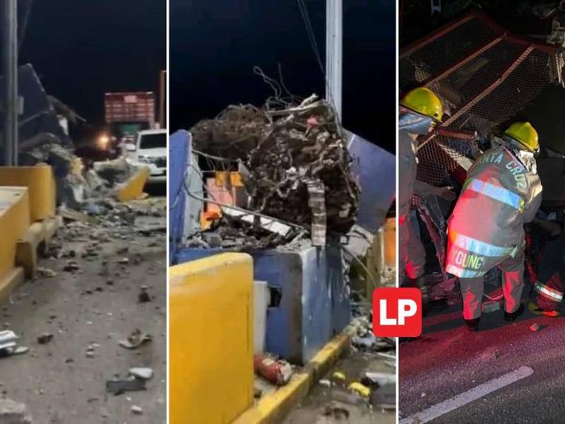 El conductor de una rastra murió en horas de la madrugada de este miércoles luego de impactar contra la caseta de peaje, ubicada sobre la carretera CA-5, a la altura del municipio de Santa Cruz de Yojoa, Cortés, zona norte de Honduras.