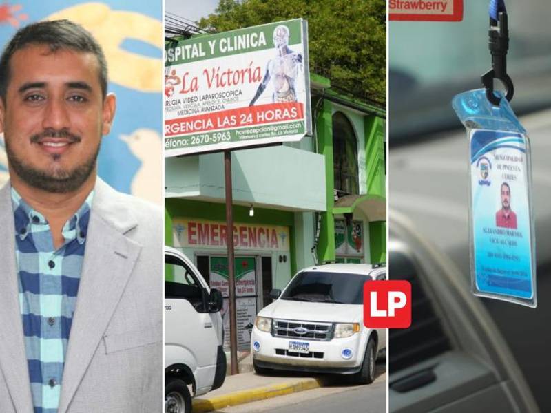 Alejandro Ramos Mármol, vicealcalde del municipio de Pimienta, departamento de Cortés, resultó herido tras un atentado criminal.