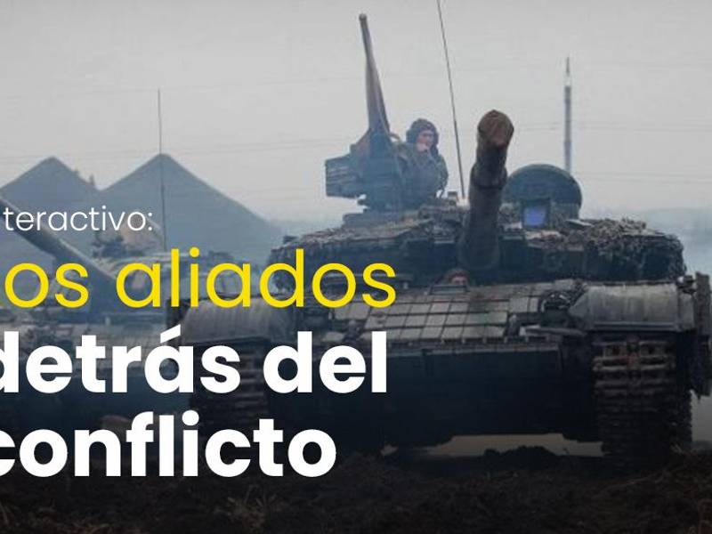 Quién apoya a quién en el conflicto de Rusia y Ucrania