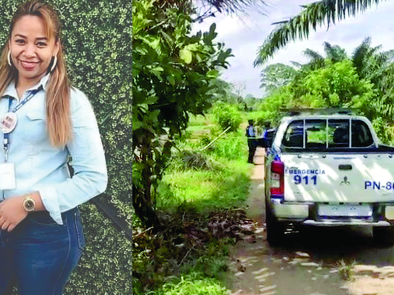 A las 7:00 am de ayer hallaron el cuerpo de Wendy Munguía en las plantaciones de palma africana.