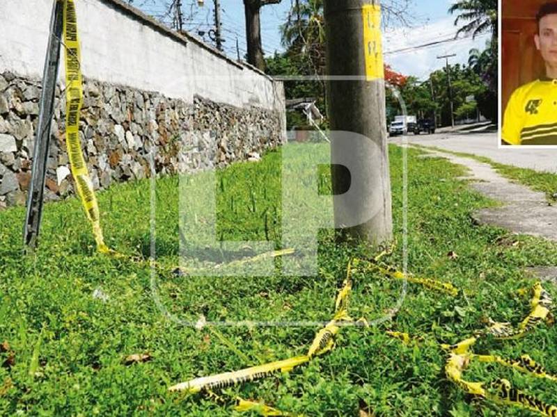 El crimen contra Wilson Ariel Pérez fue el martes en la 3 calle, 24 avenida, de la colonia Moderna. Ayer lo enterraron en un cementerio de Villanueva.