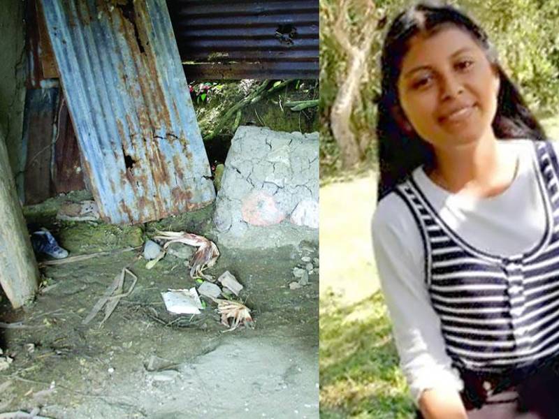 El crimen de la joven Kenia Alfaro fue el domingo 19 de junio en la aldea La Guamita en San Antonio, Cortés.