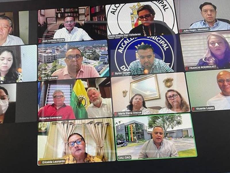 La sesión se llevó a cabo de manera virtual por parte de la nueva corporación.