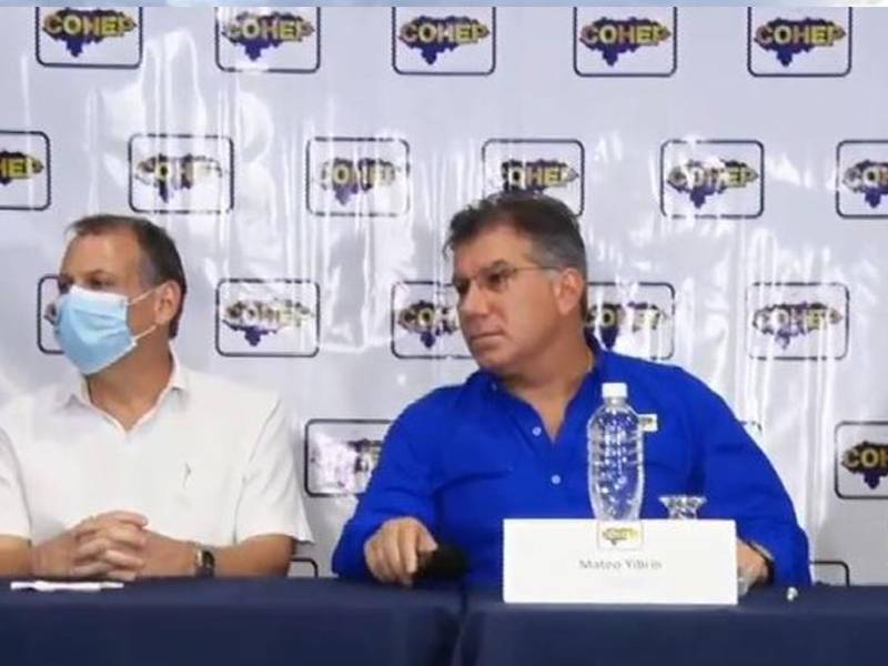 La empresa privada dio hoy una conferencia de prensa en San Pedro Sula.