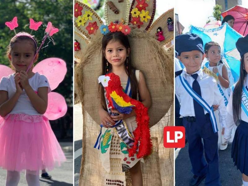 Con mucha alegría, niños de distintos centros celebraron la independencia de la patria.