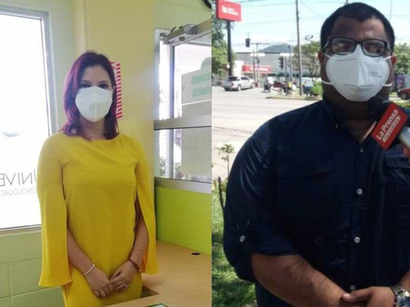 Estéfany Villamil y Mauricio Pastrana urgieron a Banhprovi a agilizar el pago hacia los bancos y así lograr una sustancial reducción de sus cuotas.