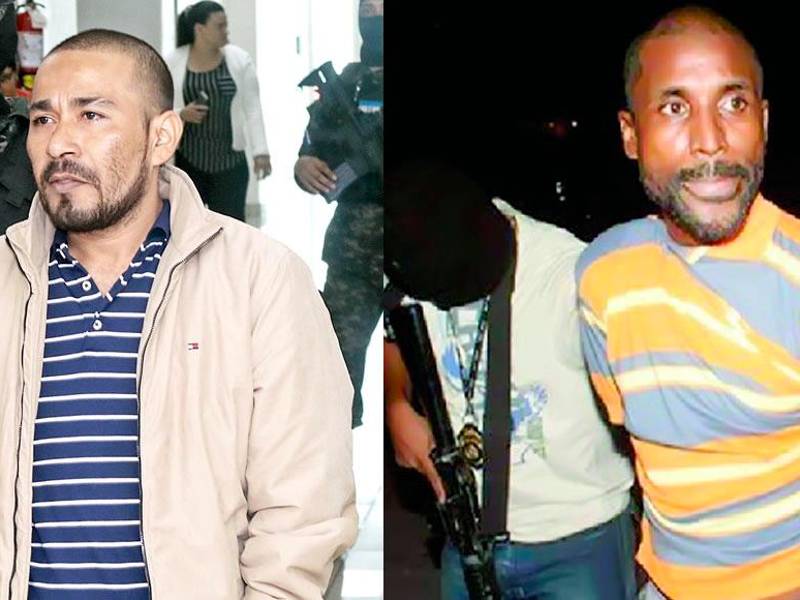 <b>Alexander Mendoza, alias “El Porki” y Johathan Cockborn, prófugos de la justicia hondureña.</b>