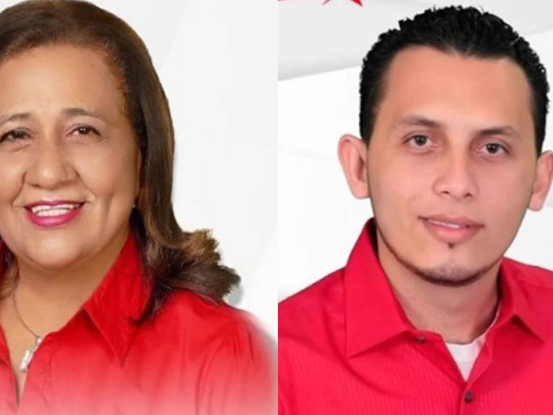 Melbi Ortiz y Cristian de Jesús Hernández.