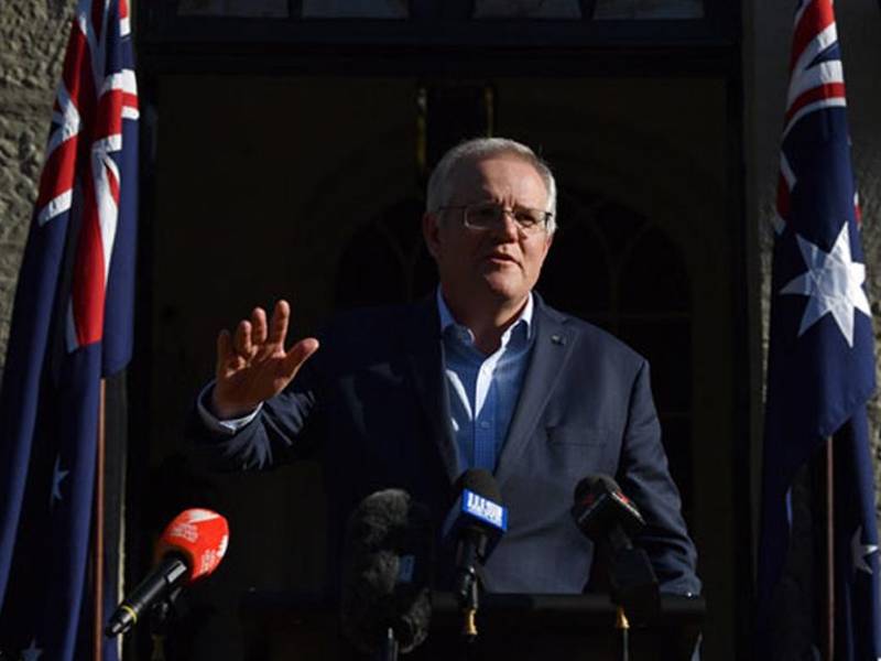 El primer ministro australiano, Scott Morrison, rechazó las acusaciones de Francia de que su gobierno mintió sobre sus planes de cancelar un contrato de compra de submarinos.