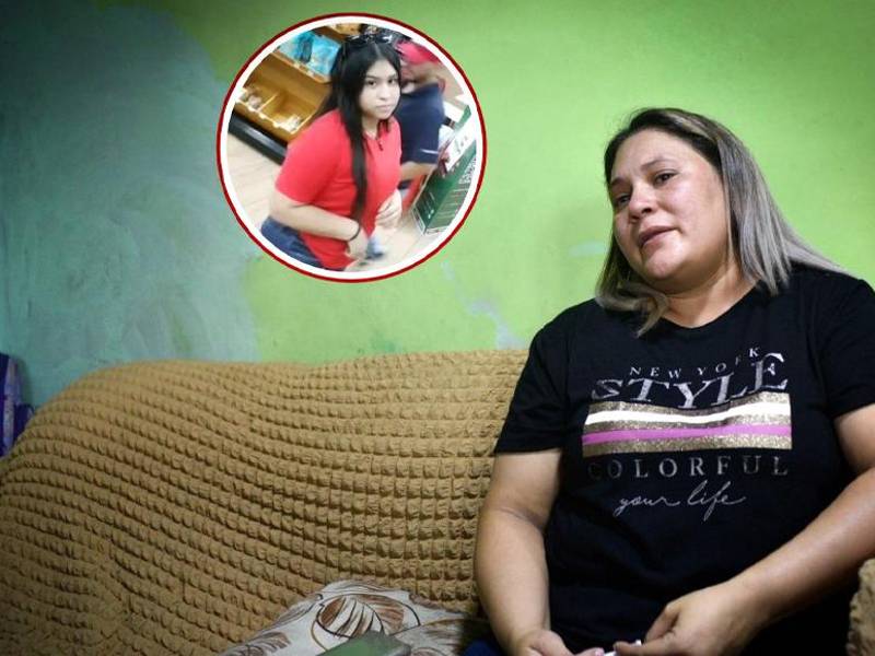 Glenda Baide relatando los últimos momentos en vida de su hija Keiry García, cuya vida fue apagada durante un encuentro de fútbol.