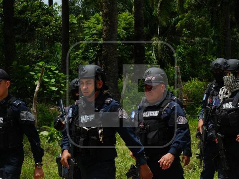 Las autoridades policiales mantienen intensos operativos en todo el departamento desde el 24 de abril.