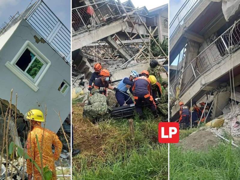Las autoridades de Filipinas elevaron a al menos cinco el número de muertos tras un fuerte terremoto que sacudió este miércoles el noroeste de la isla de Luzón, donde se encuentra la capital, mientras que por lo menos otras 16 personas han resultado heridas.