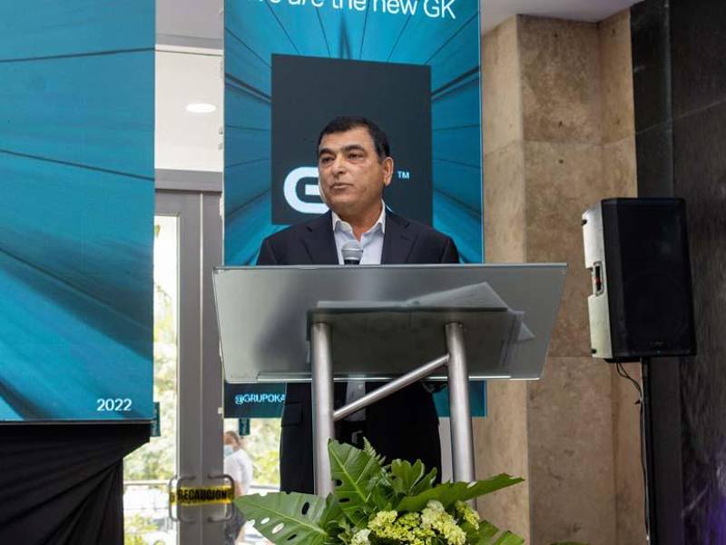 Yusuf Amdani, presidente de GK.