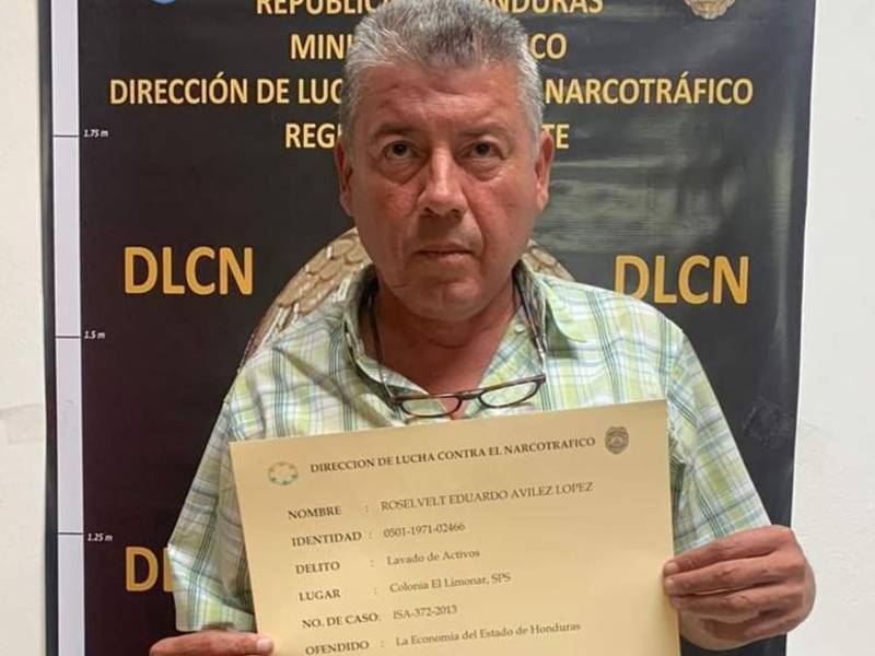 Imagen de archivo del exfuncionario municipal horas después de su captura.