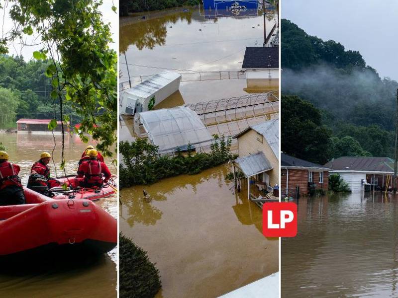 Las devastadoras inundaciones en Kentucky, EEUU, ya dejan al menos 25 muertos (Fotos)