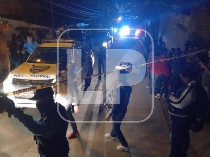 El violento suceso ocurrió a eso de las siete de la noche.