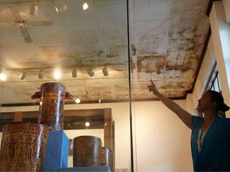 Desde julio de 2021 la Municipalidad de San Pedro Sula dejó de pagarle el subsidio al Museo de Antropología.