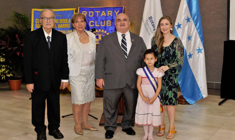 Luis Boquín Bendaña, Aracely Orenday de Boquín, Luis Tirso Boquín, Isabela Morales Boquín y Padla Boquín.